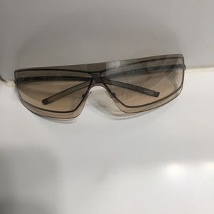 Gucci Sunglasses with Silver trim.